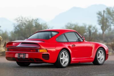 175万ドル（邦貨換算約3億800万円）で落札されたポルシェ「959コンフォート」（C）Courtesy of RM Sotheby's