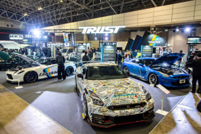 東京オートサロン2024のトラスト出展ブース