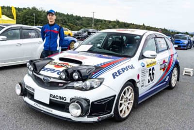 オーナーのでろきちさんと愛車のインプレッサWRX STI