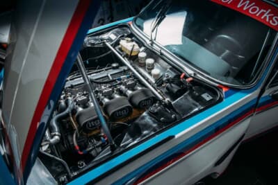 27万2750ユーロ（邦貨換算約4250万円）で落札されたBMW「3.0CSL ワークス エヴォケーション」（C）Courtesy of RM Sotheby's