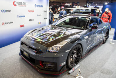 日産R35 GT-R NISMOのMY2024デモカーが展示