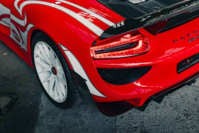 流札となったポルシェ「918スパイダー」（C）Courtesy of RM Sotheby's