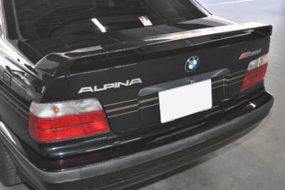 ALPINA B3のリアビュー