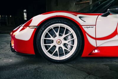 流札となったポルシェ「918スパイダー」（C）Courtesy of RM Sotheby's