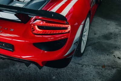 流札となったポルシェ「918スパイダー」（C）Courtesy of RM Sotheby's