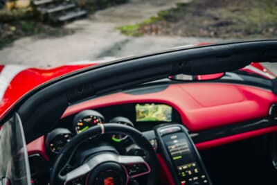 流札となったポルシェ「918スパイダー」（C）Courtesy of RM Sotheby's