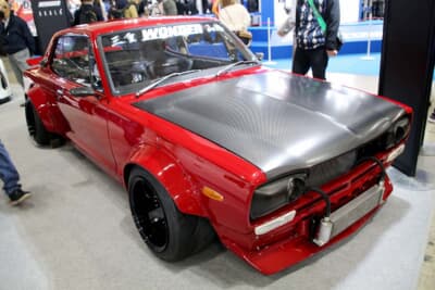 佇まいがいいこともあり、TOKYO AUTO SALON 2024に詰めかけた数多くのギャラリーが撮影していた