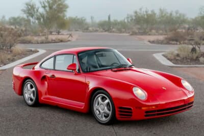 175万ドル（邦貨換算約3億800万円）で落札されたポルシェ「959コンフォート」（C）Courtesy of RM Sotheby's