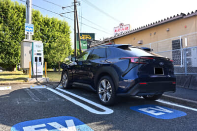 ミスターマックス熊本インター店に90kWの充電器があることを見つけた