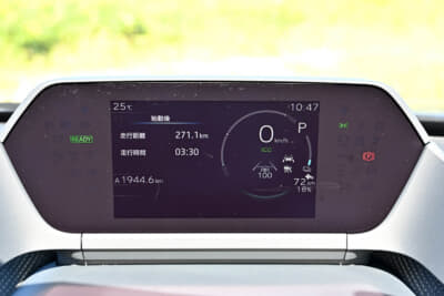 150kW充電器で18％・72kmから79％・311kmまで復活