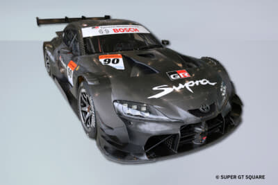 GT500に参戦しているSUPER GTマシンが登場