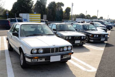 1980年代のBMWが集まった30ミーティング