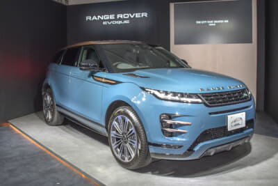 「RANGE ROVER EVOQUE THE CITY THAT SHAPED ME TOKYO」ではイヴォークの展示も行われる