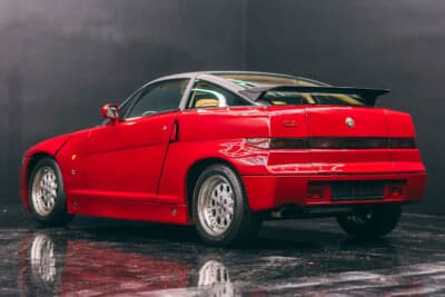 6万9000ユーロ（邦貨換算約1120万円）で落札されたアルファ ロメオ「SZ」（C）Courtesy of RM Sotheby's