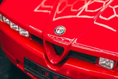 6万9000ユーロ（邦貨換算約1120万円）で落札されたアルファ ロメオ「SZ」（C）Courtesy of RM Sotheby's