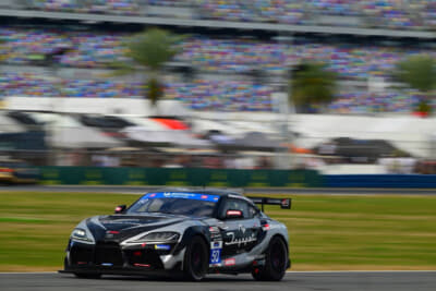 No,50 IBARAKI TOYOPET TOYOTA GR Supra GT4 EVOは、予選3位 決勝21位 (GSクラス:17位)でIMSA Michelin Pilot Challenge開幕戦を終えた