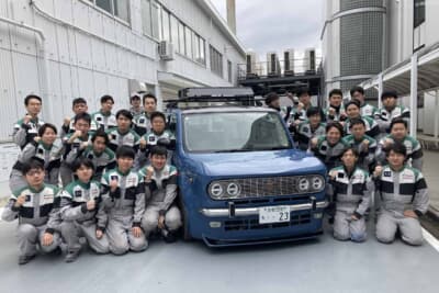 日産自動車大学校の学生と「SETO」