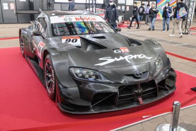 90号車 GR Supra GT500を展示