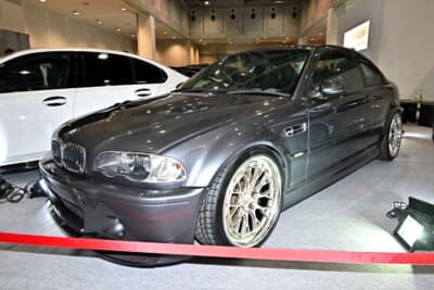 BMW M3（E46）も展示されていた