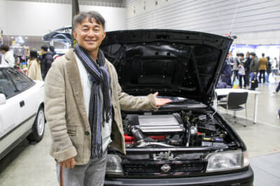 レーシングドライバーの木下隆之さんが開発ドライバーを務めたパルサーGTI-R