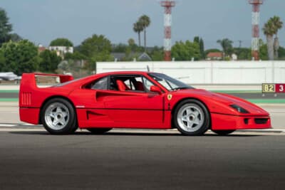 336万ドル（邦貨換算約5億400万円）で落札されたフェラーリ「F40」（C）Courtesy of RM Sotheby's