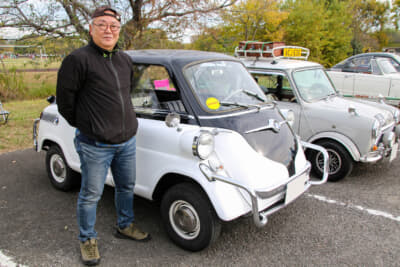 “さとう”さんにとってクルマは遊び相手で、現在、ノーマルに戻す作業を実践しているそうだ。ホイールは純正の鉄チン