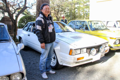 1982年にUS110型ガゼール2000RSの新車を購入した本間さんは、16年前に念願だった240RSを入手することができた