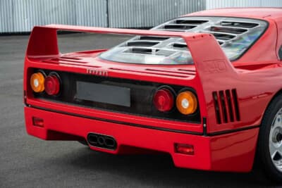 336万ドル（邦貨換算約5億400万円）で落札されたフェラーリ「F40」（C）Courtesy of RM Sotheby's