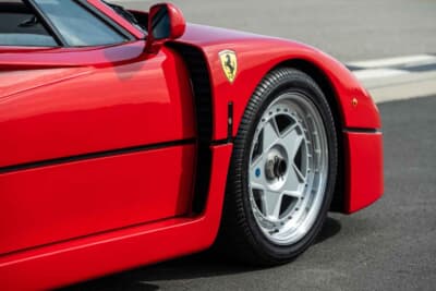 336万ドル（邦貨換算約5億400万円）で落札されたフェラーリ「F40」（C）Courtesy of RM Sotheby's