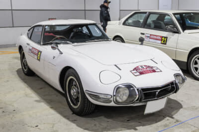 NCCRラリーに参加したトヨタ 2000GT