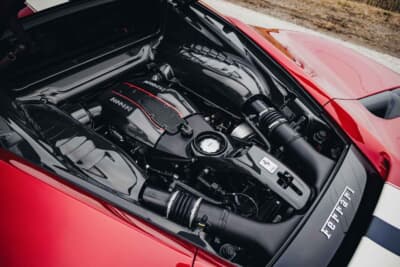 48万3500ドル（邦貨換算約7200万円）で落札されたフェラーリ「488ピスタ クーペ」（C）Courtesy of RM Sotheby's