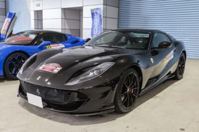 NCCRラリーに参加したフェラーリ 812GTS