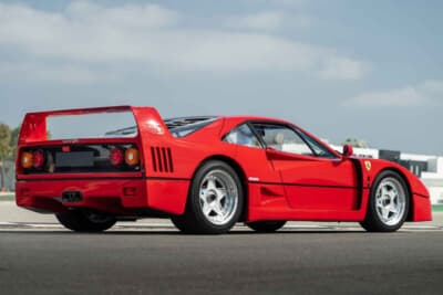 336万ドル（邦貨換算約5億400万円）で落札されたフェラーリ「F40」（C）Courtesy of RM Sotheby's