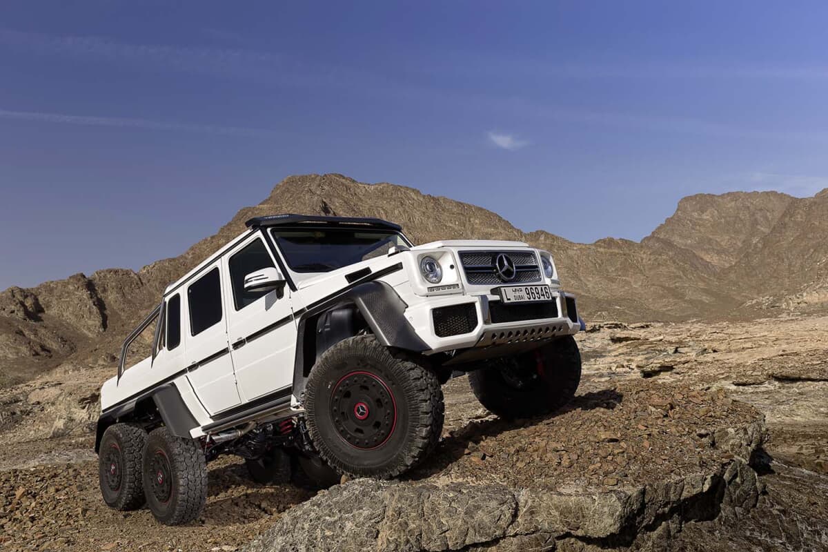 メルセデス・ベンツ G 63 AMG 6×6の走行イメージ