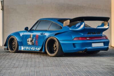 12万750ドル（邦貨換算約1775万円）で落札されたポルシェ「911カレラ クーペ by RWB」（C）Courtesy of RM Sotheby's