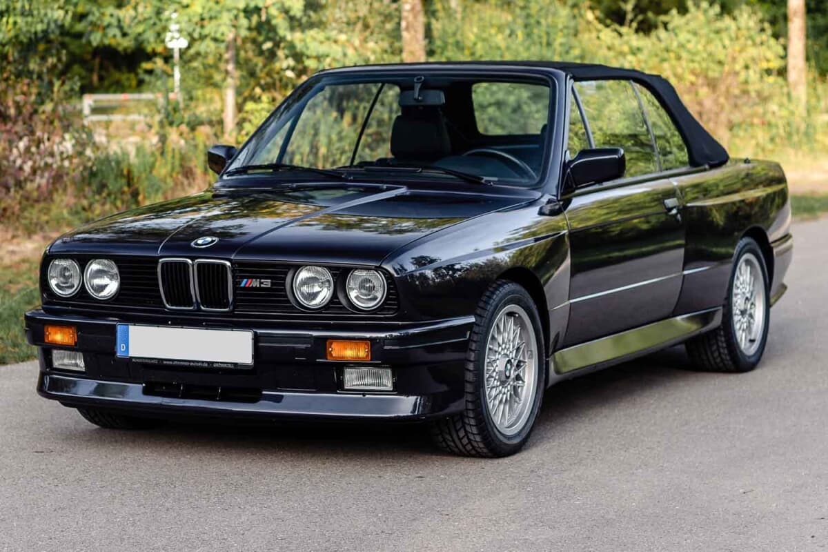 19万400ドル（邦貨換算約2880万円）で落札されたBMW「M3カブリオレ」（C）Courtesy of RM Sotheby's