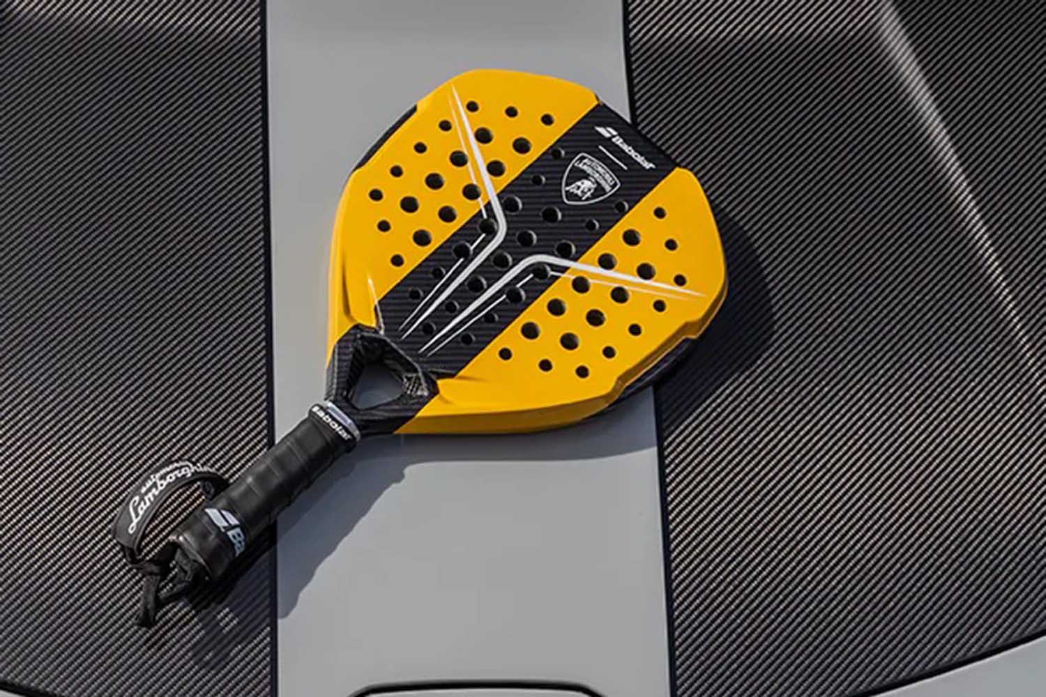 【新品未使用】 パデルラケット　パデル　ラケット　バボラ　バイパー　カーボン 50本限定】ランボルギーニが「ラケット」を作る!? カーボンファイバー