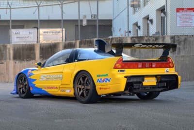 36万8000ドル（邦貨換算約5480万円）で落札されたホンダ「NSX-R GT by Spoon」（C）Bonhams