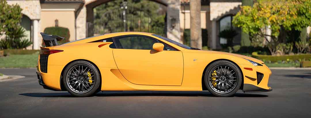 実走行504キロのレクサス「LFA」が2億2000万円以上!?「ニュルブルクリンクパッケージ」は64台の超希少車でした