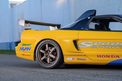 36万8000ドル（邦貨換算約5480万円）で落札されたホンダ「NSX-R GT by Spoon」（C）Bonhams