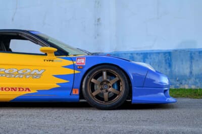 36万8000ドル（邦貨換算約5480万円）で落札されたホンダ「NSX-R GT by Spoon」（C）Bonhams