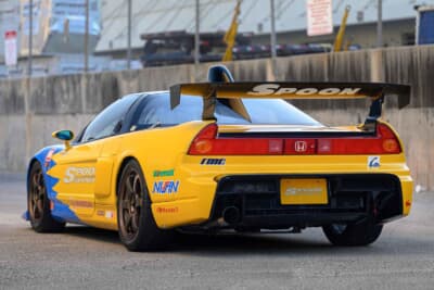 36万8000ドル（邦貨換算約5480万円）で落札されたホンダ「NSX-R GT by Spoon」（C）Bonhams