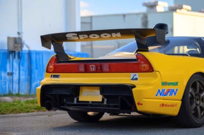 36万8000ドル（邦貨換算約5480万円）で落札されたホンダ「NSX-R GT by Spoon」（C）Bonhams