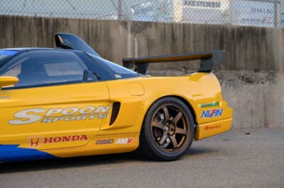 36万8000ドル（邦貨換算約5480万円）で落札されたホンダ「NSX-R GT by Spoon」（C）Bonhams