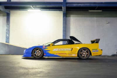 36万8000ドル（邦貨換算約5480万円）で落札されたホンダ「NSX-R GT by Spoon」（C）Bonhams