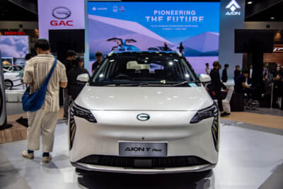 中国AIONのコンパクトSUVタイプのEV、Yプラス