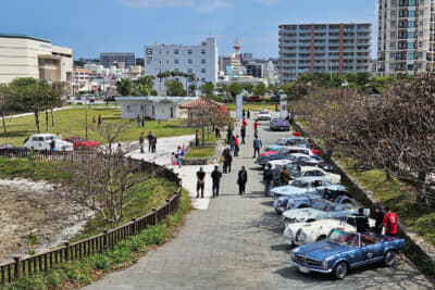 宜野湾マリーナのゴールに到着