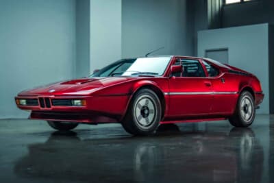 34万2500ユーロ（邦貨換算約5750万円）で落札されたBMW「M1」（C）Courtesy of RM Sotheby's