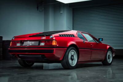 34万2500ユーロ（邦貨換算約5750万円）で落札されたBMW「M1」（C）Courtesy of RM Sotheby's