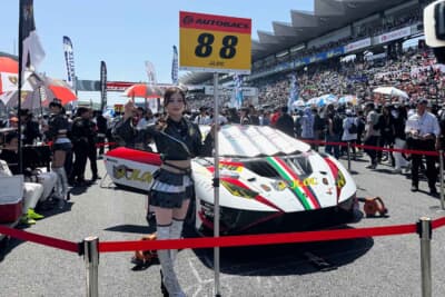 GT300クラスの優勝は、88号車のJLOC Lamborghini GT3でした